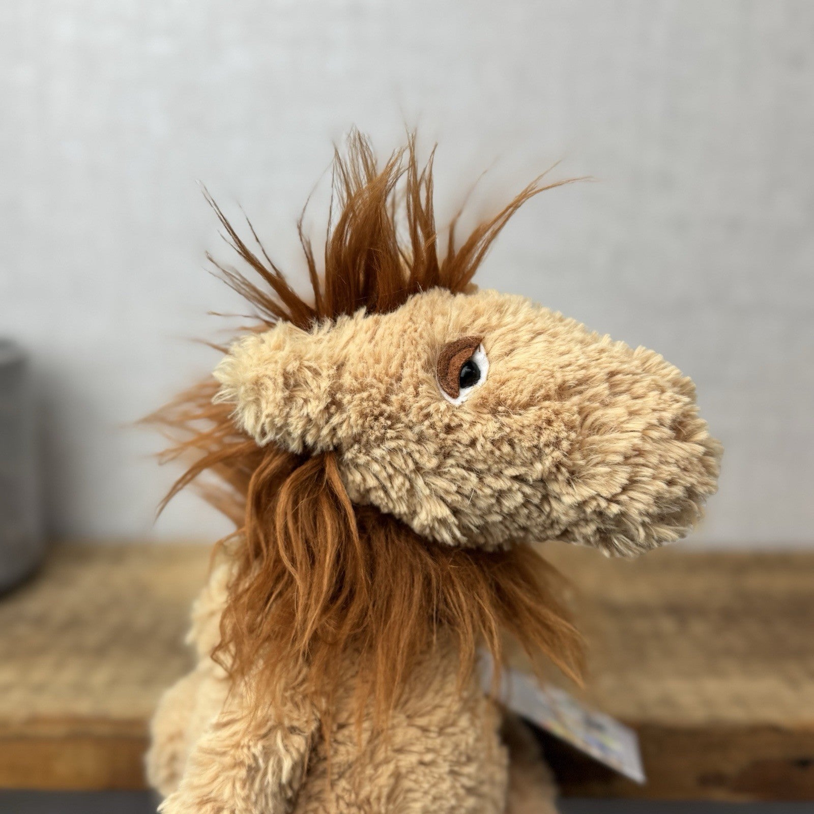 Jellycat Furryosity Camel - Grumpy Beige Camel Rare Soft Toy 15" Medium Plush