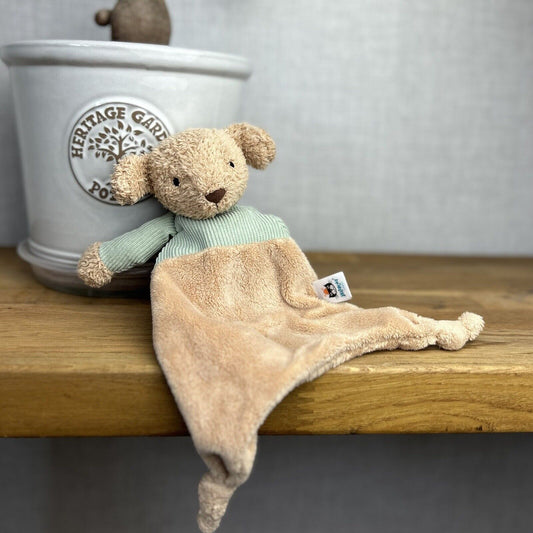 Jellycat Jumble Puppy Comforter - Puppy Soft Soother Toy Blank or - Dog Blue