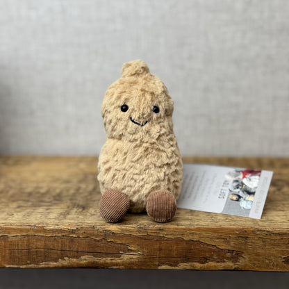 Jellycat Small Amuseable Peanut - Small Peanut Beanie Old Style 6"