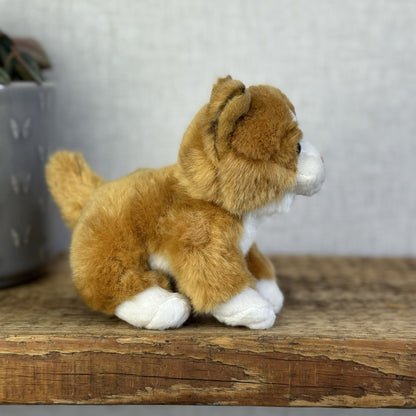 Living Nature Soft Toy Cat (Kitten) Mini Ginger Cat Kitten New With Tags 5"