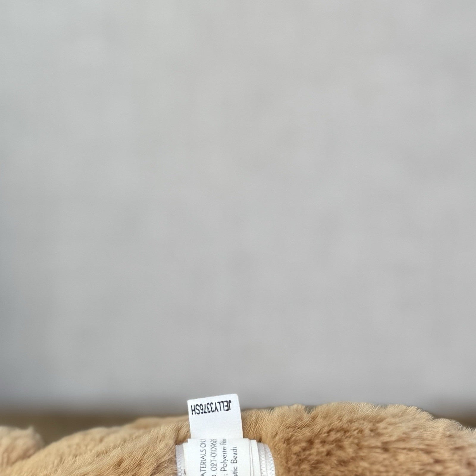 Jellycat Small Butterscotch Bear - Retired Brown Beige Bear Soft Toy Beanie 8”