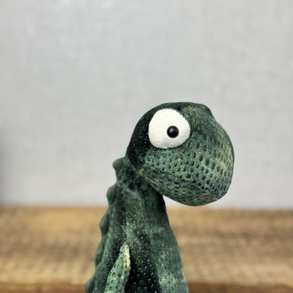 Jellycat Gary Gecko - Medium Green Soft Beanie Lizard Reptile Retired Rare 12"