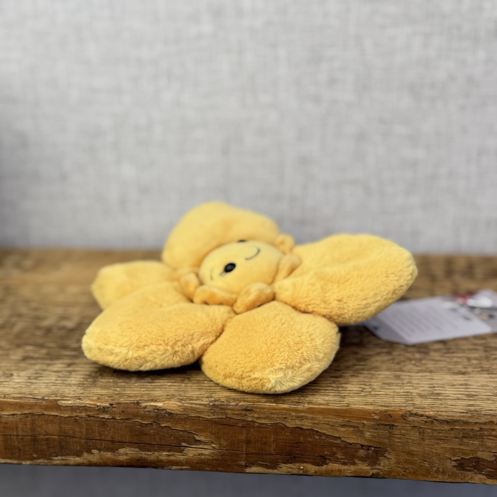 Jellycat Fluery Yellow Daffodil Small - Jellycat Daffodil - Small Flower Plush 