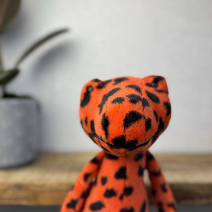 Jellycat Syd Salamander - Red Spotty Lizard New With Tags Medium 12"