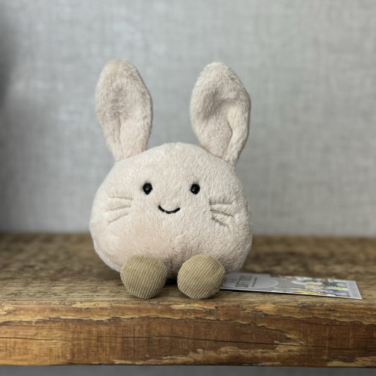 Jellycat Amuseabean Rabbit - Small Mini Bunny Plush Soft Toy Beanie 4” NWOT