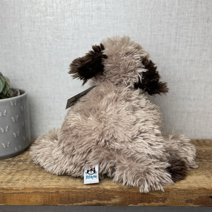 Jellycat Medium Truffles Spaniel Dog - Tan/Brown Floppy Dog Pillow Retired 15”