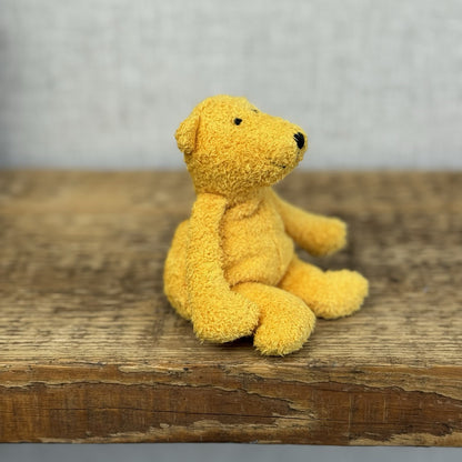Jellycat Baby Bunglie Bear - Tiny Vintage Beanbag Bear Rare, Retired 5"