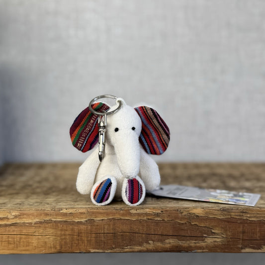 Jellycat Special Edition Kipu Elephant Keyring - Elephant Bag Charm Retired Rare