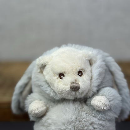Bukowski Bears Ziggy Winter Rabbit Bear - Mini Grey Bunny Rabbit Bear Dress Up 