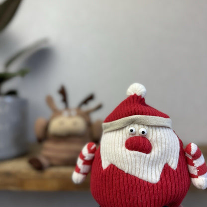 Jellycat Knitwits Christmas Beanies - Knitted Christmas Retired/Vintage Plush 5"