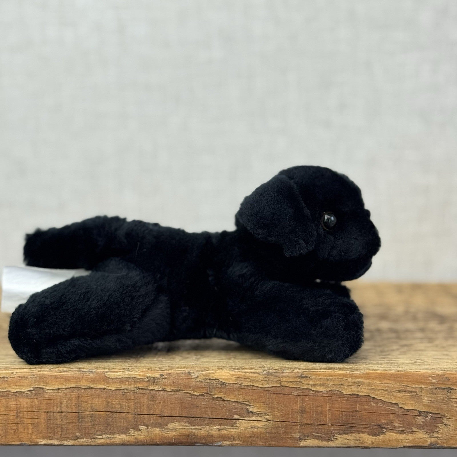 E&J Classic Vintage Labrador Puppy - Tiny Puppy Jet Black Rare Retired Small Lab