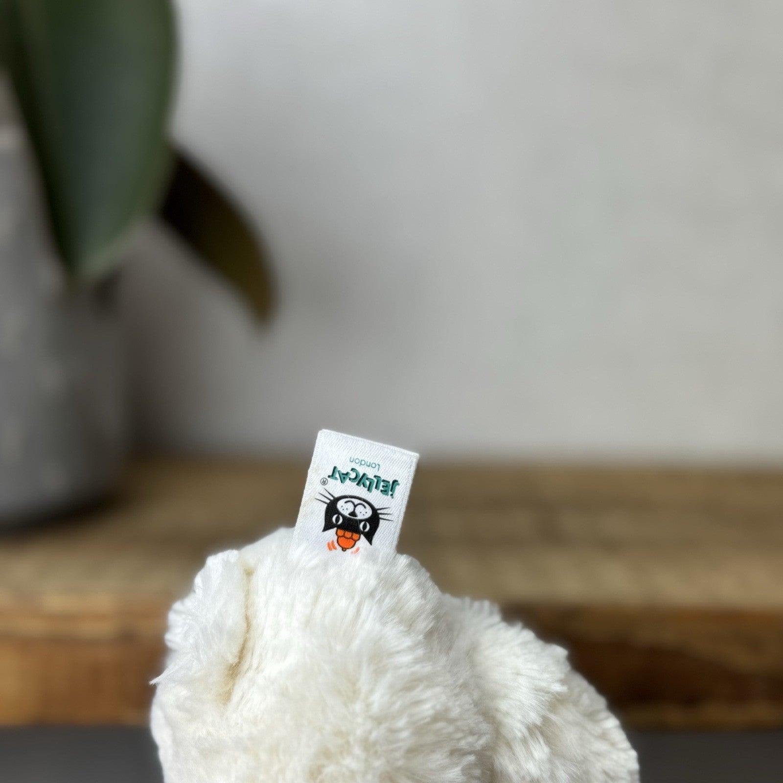 Jellycat Baby Poppet Sheep Tiny Poppet Vintage Lamb Mini Beanie With Tags 4”