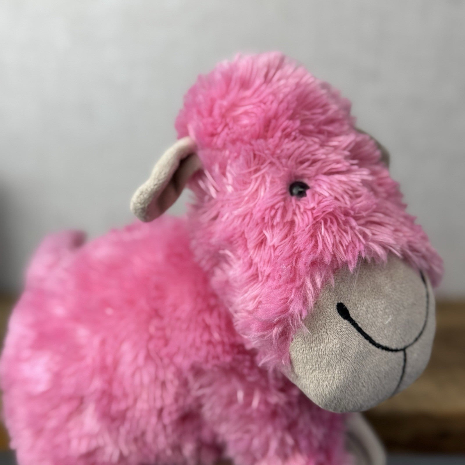 Bespoke Truffles Lamb/Sheep - Custom Pink Truffles Cushion 12"