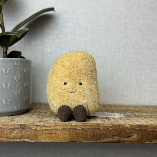 Jellycat Amuseables Potato - Potato Soft Toy Play Food Fluffy Beanie Food 6"