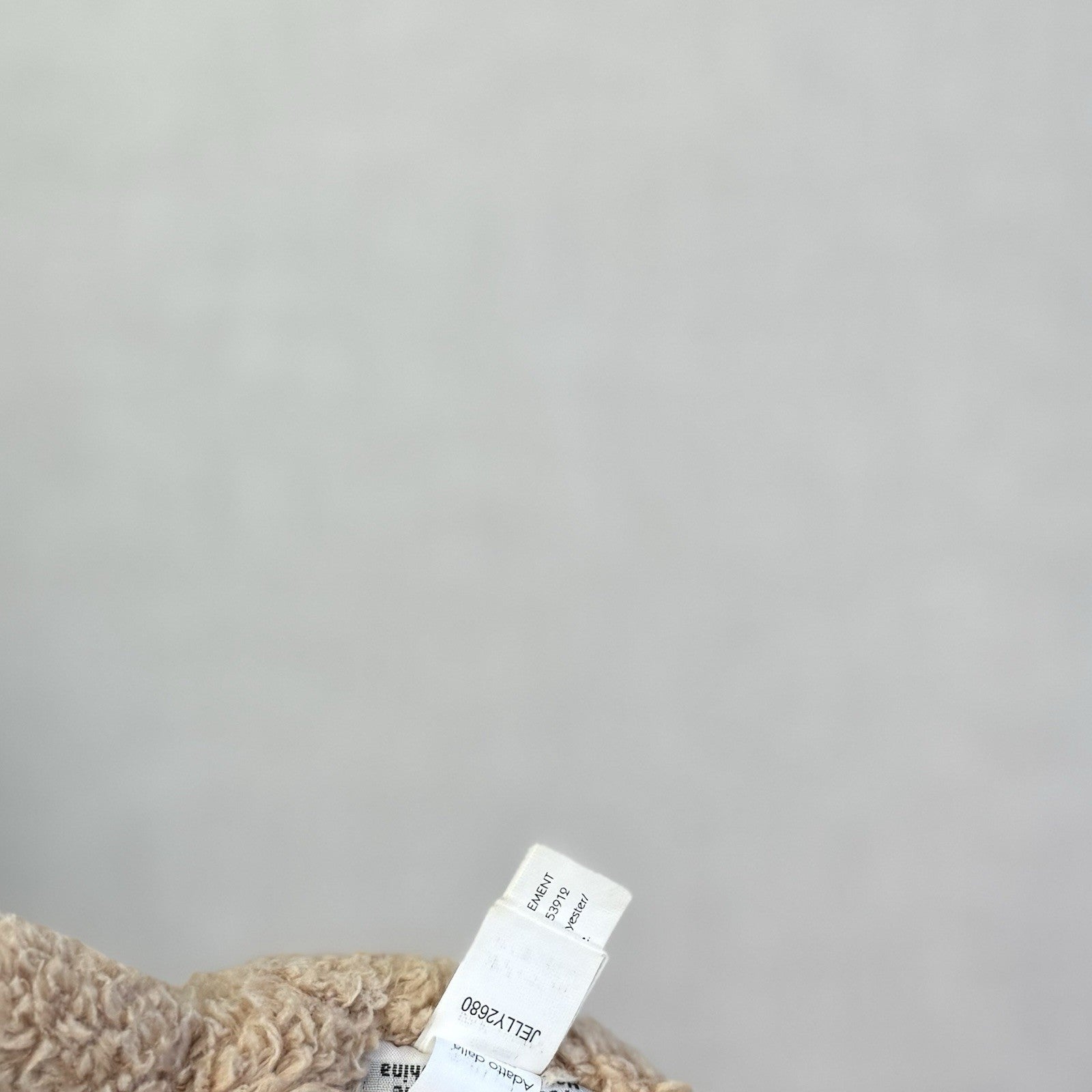 Jellycat Chou Chou Pup - ChouChou Puppy Dog Beige Textured Soft Beige Plush 10"