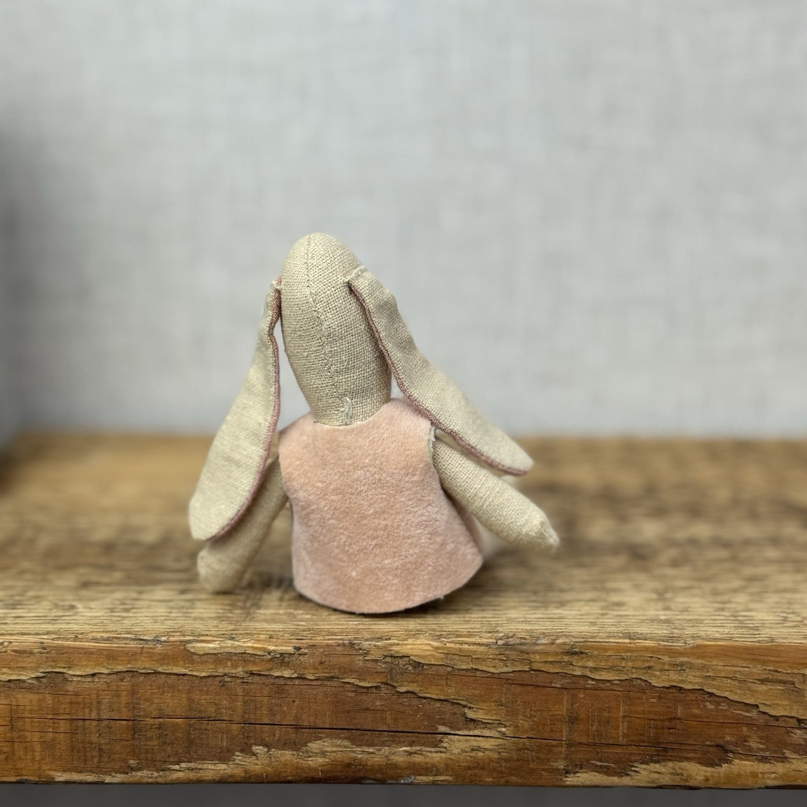 Maileg Mini Baby Bunny - Baby Bunny Rabbit In Floral Diaper & Gilet Retired 5"