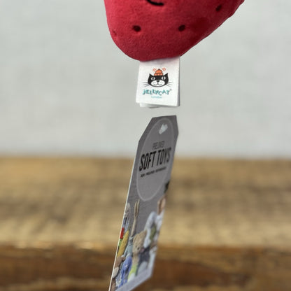 Jellycat Fabulous Fruit Strawberry - Soft Toy Play Food - Fruit Soft Toy 4” (#2)