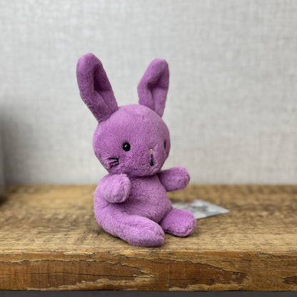 Jellycat Sweetsicle Bunny - Tiny Purple Rabbit Plush Beanie New Without Tags 5"