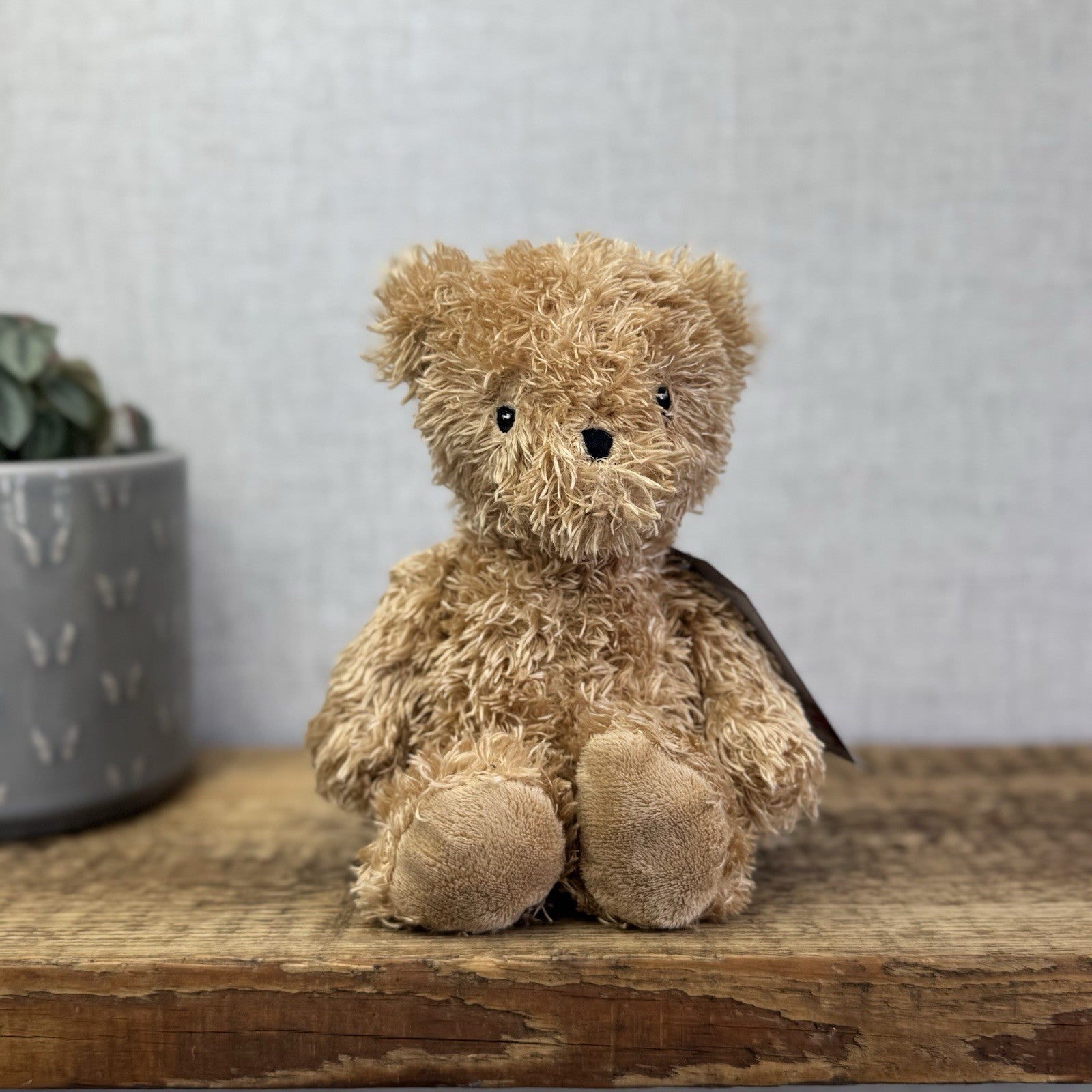 Jellycat Jellykitten Vintage Bear Chime - Raggedy Roo Golden Bear Chime NWOT