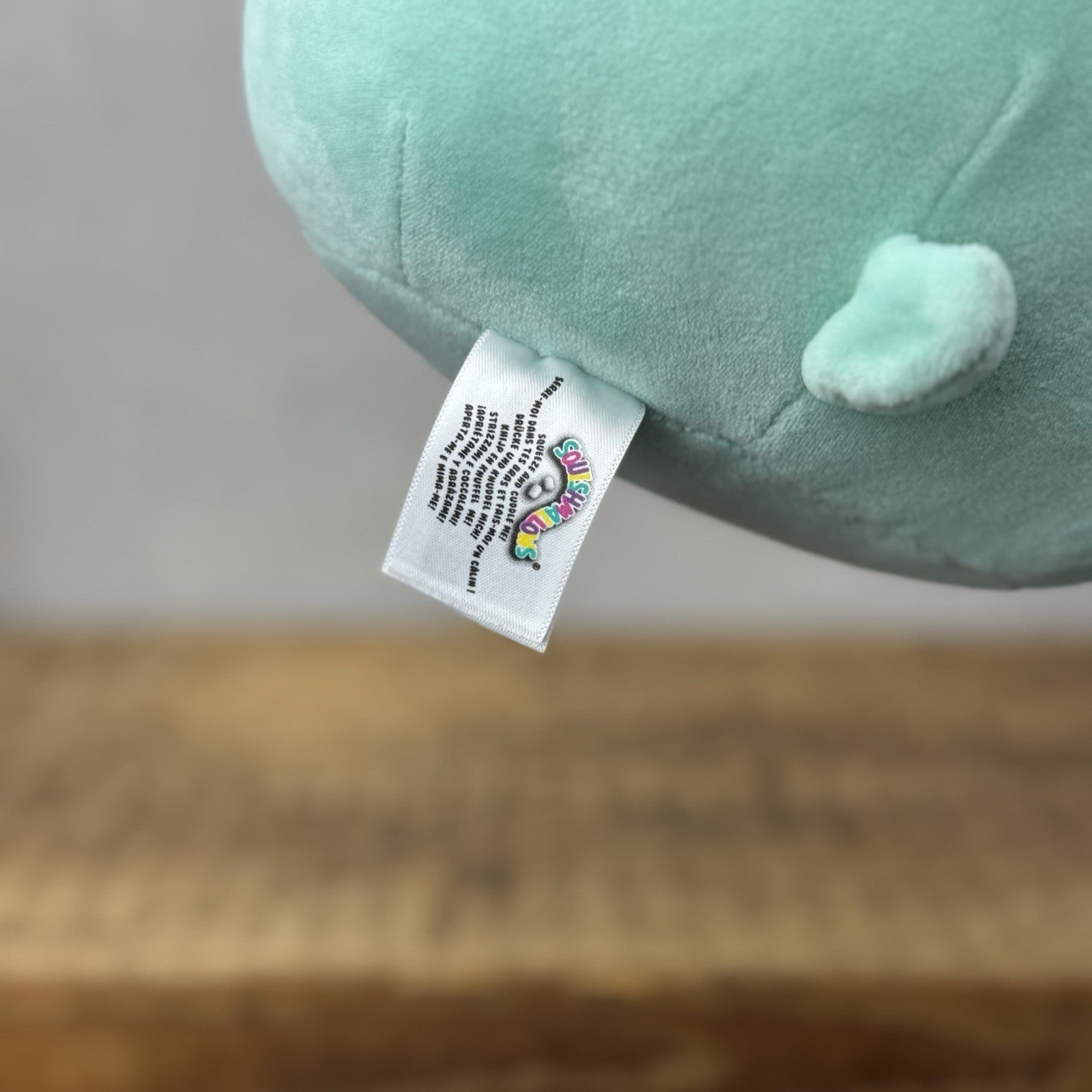 Squishmallow Hank The Hippo Blue/Mint Squishmallow Wild Animal Plush  7"