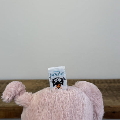 Jellycat Medium Bashful Piglet - Pink Medium Bashful Pig Soft Toy Retired 12"