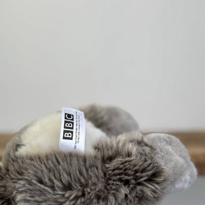 BBC Earth Husky Wolf Soft Toy Plush Posh Paws 2008 - Retired Beanie Realistic