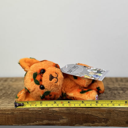 Build A Bear Mini Beans - Pumpkin Kitty Orange Cute Collectible 5"