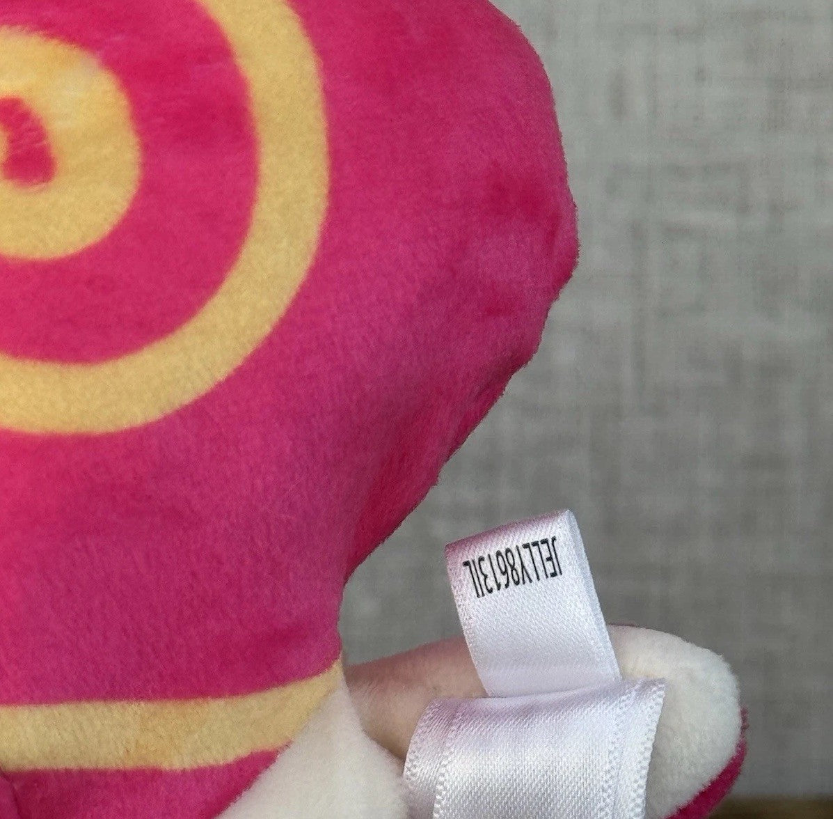 Jellycat Pink Escarfgot Snail Plush Bugs Toy, Small Beanie Plush Retired 5”