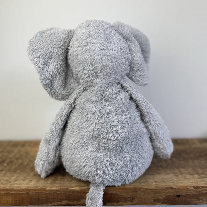 The Little White Company Elephant (Jellycat Collab) Bunglie Style Soft Toy 14"