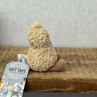 Jellycat Amusable Peanut - Small Beige Peanut Soft Toy Beanie 5"