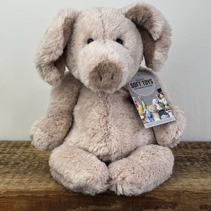 Jellycat Squidgy Pig  - Vintage Soft Pig Piglet Beanie Rare Vintage 1999 14”