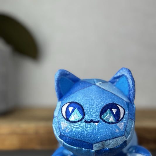 Aphmau MeeMeows - Celestial Sapphire Cat Litter 4 - Blue Small Cat Collectible