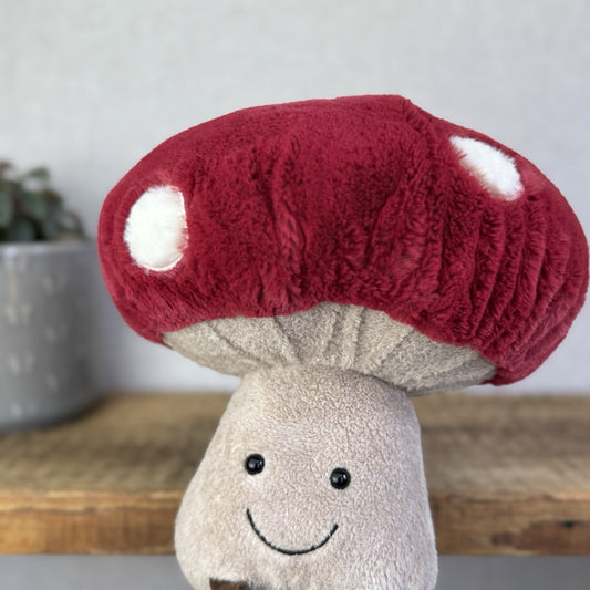 Jellycat Amuseable Mushroom - First Release Original Toadstool Woodland Plush 
