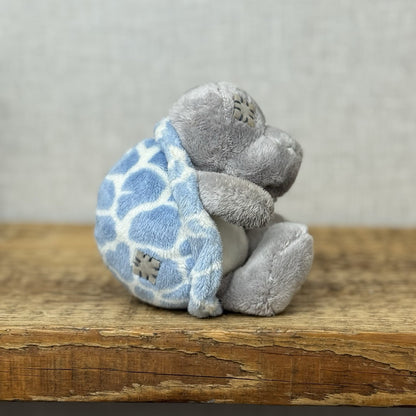 Blue Nose Friends - Shelley #30 Blue/White Miniature Turtle Plush NWT 5"