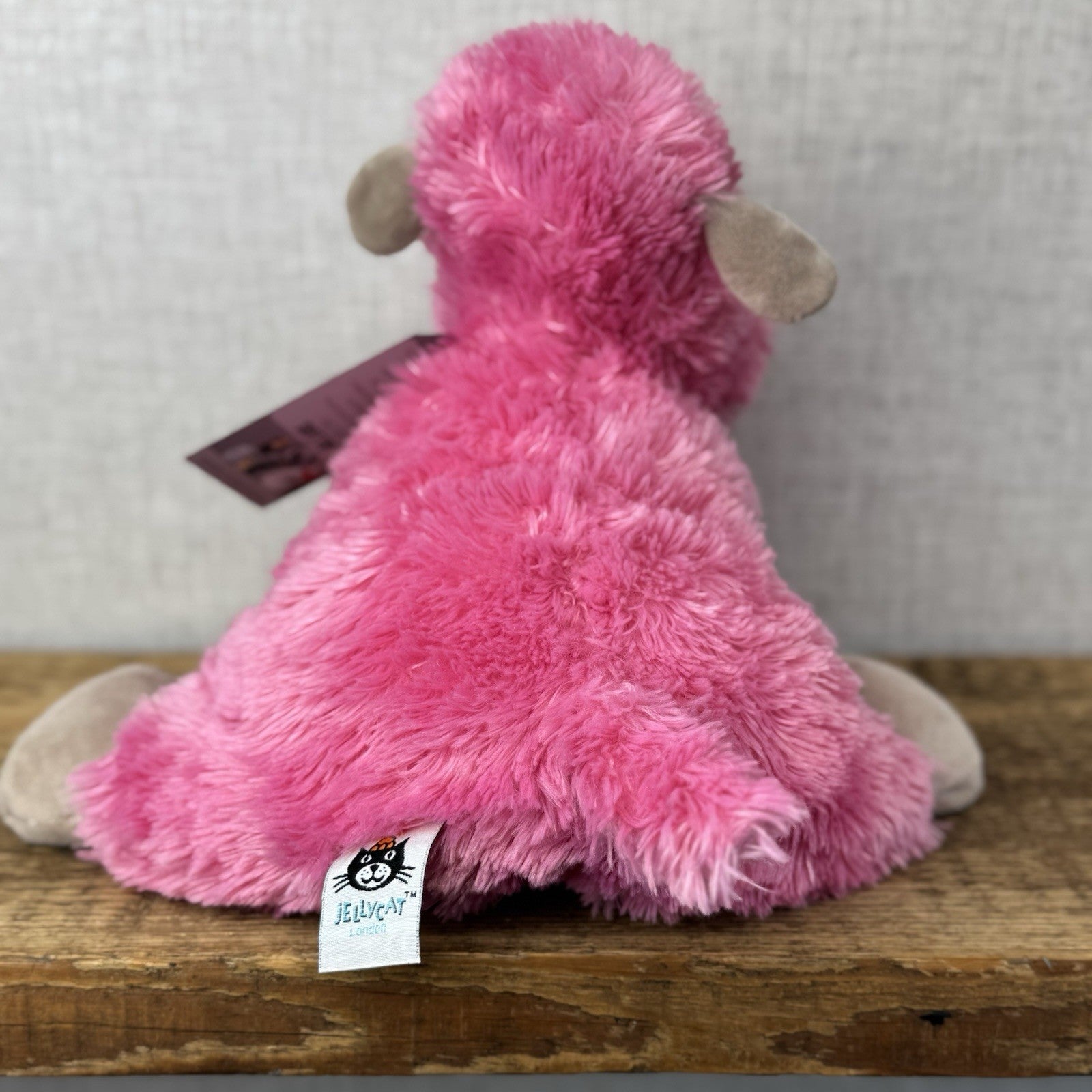Bespoke Truffles Lamb/Sheep - Custom Pink Truffles Cushion 12"