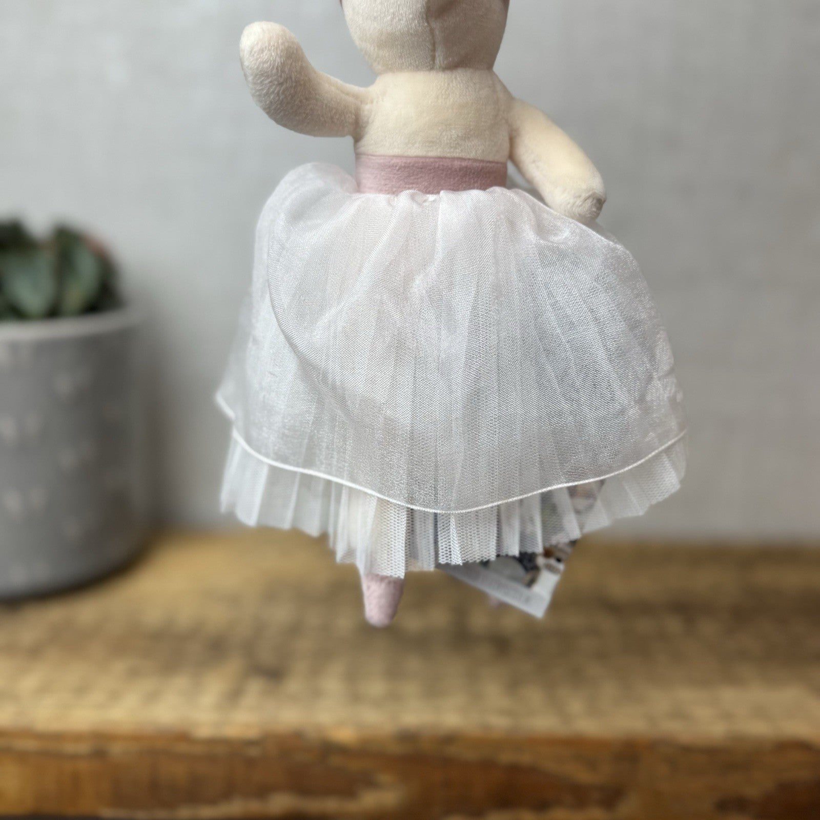 Jellycat Etoile Bunny - Small Ballerina Bunny Soft Toy Retired Pink/Beige 10"