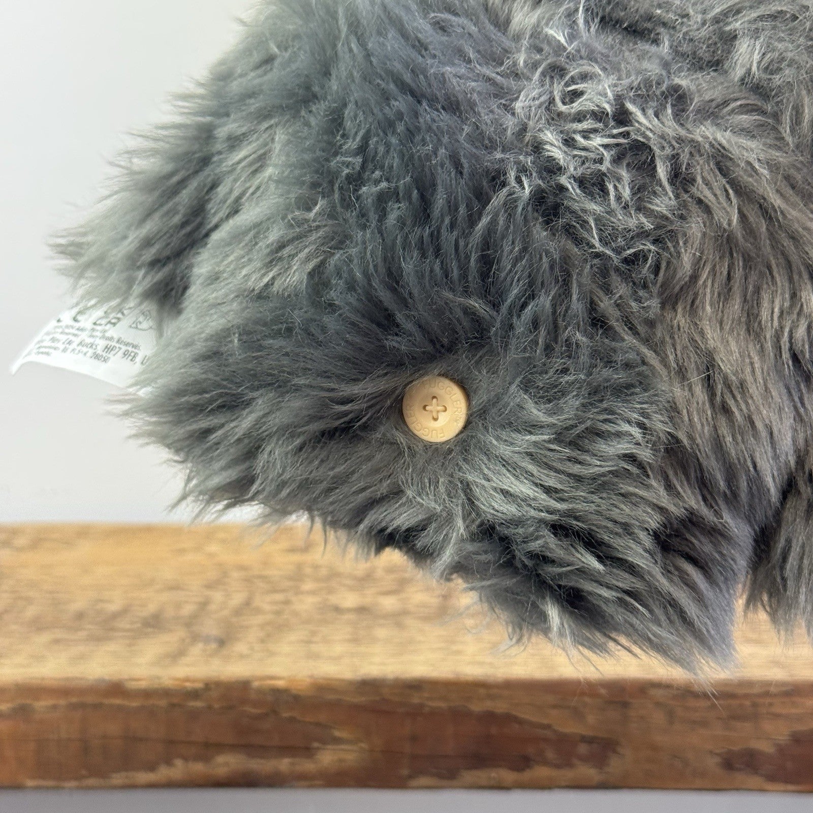 Fuggler Fart Face Old Tooth Grey Fur Retired Rare Fully Working No Box