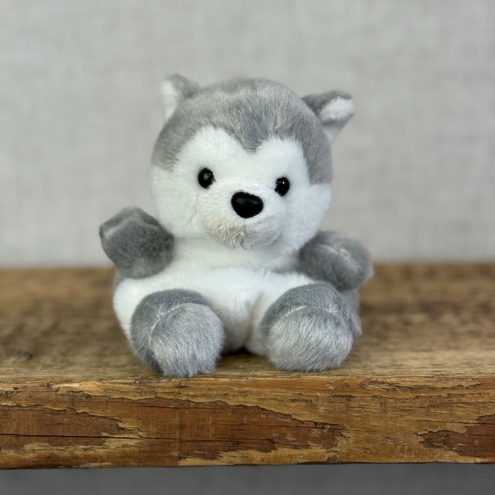Aurora - Palm Pal Mini Beanbag Plush 5” Busky Husky