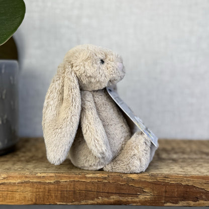 Jellycat Small Beige Bashful Bunny - New Without Tags Little Rabbit 8” (#3)