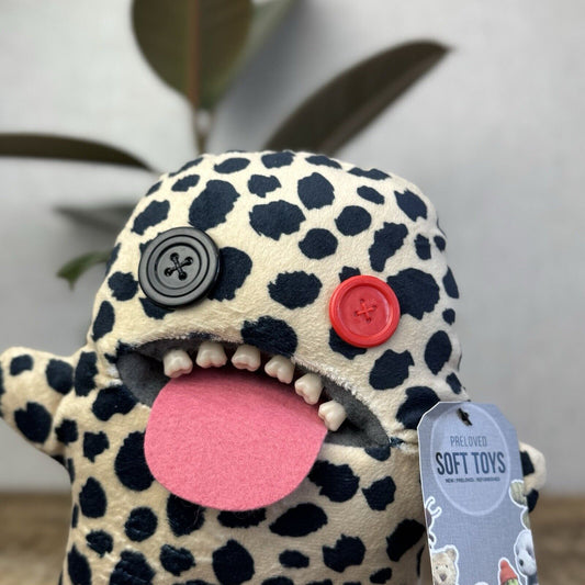 Fuggler Odd Ooga Boogah - Leopard Print Fuggler Soft Plush Toy 8"