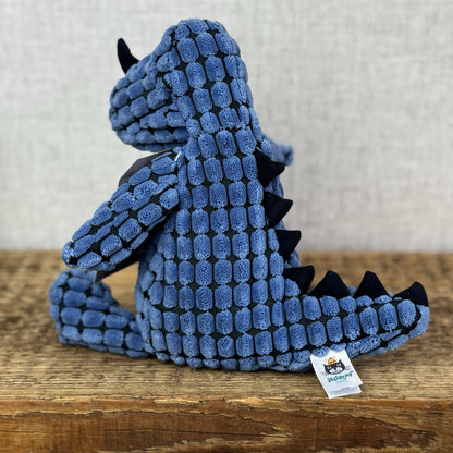 Jellycat First Step Dippy Dinosaur - Blue Cordy Roy Dinosaur Beanie Retired 9"