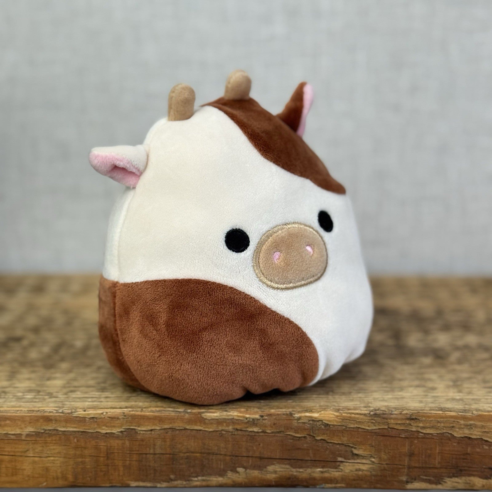 Squishmallow Cow-Milk Flip-a-mallow Reversible plushie