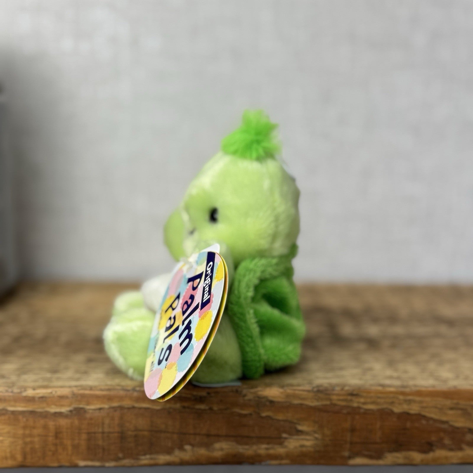 Aurora - Tiny Turtle - Palm Pals Mini Beanbag Plush Green Turtle Small Toy 5”