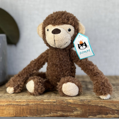 Jellycat Small Vintage Monkey - Brand New With Tags Rare 9"