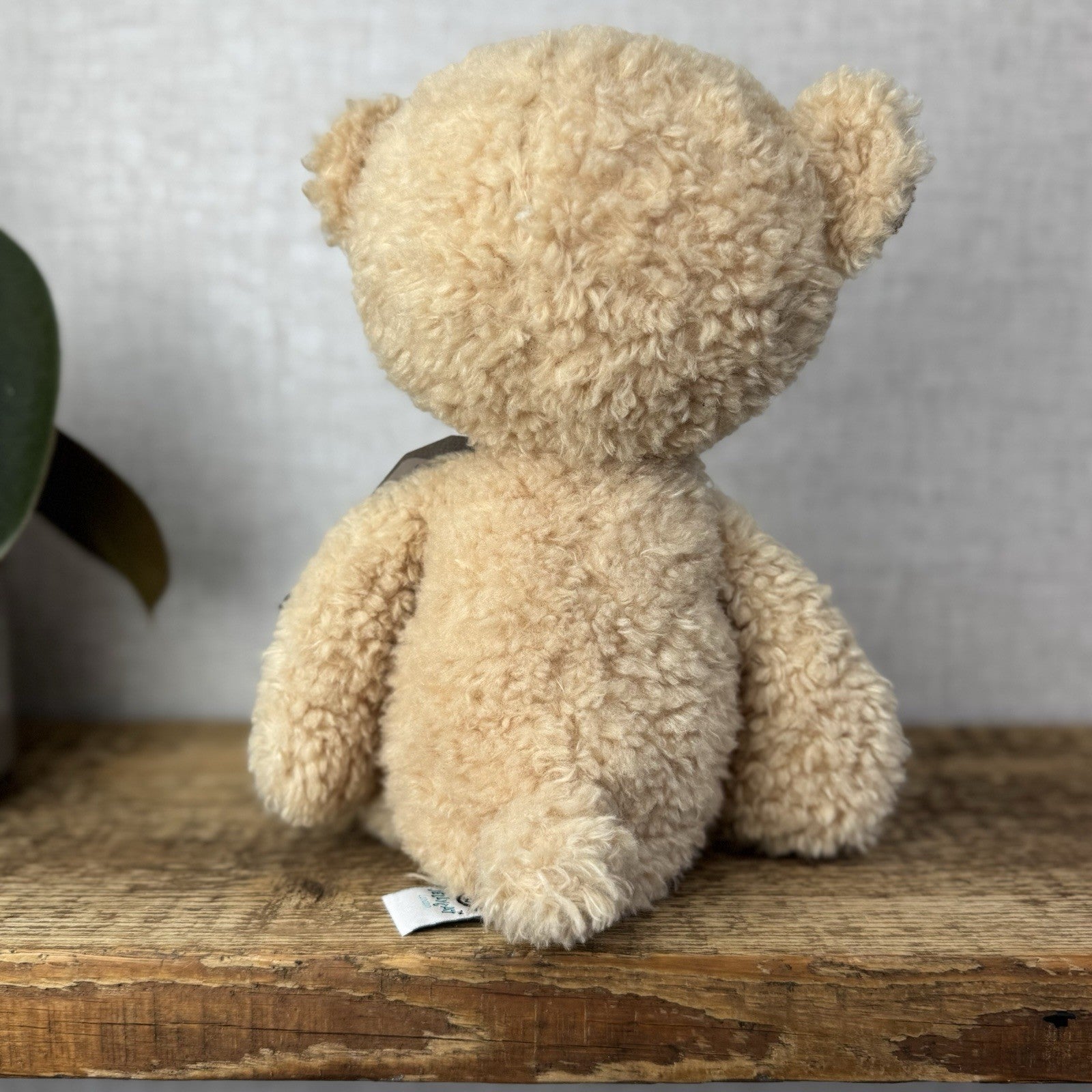 Jellycat Medium Vintage Bear - Vintage Light Brown Bear Beanie Soft Toy 12” Rare