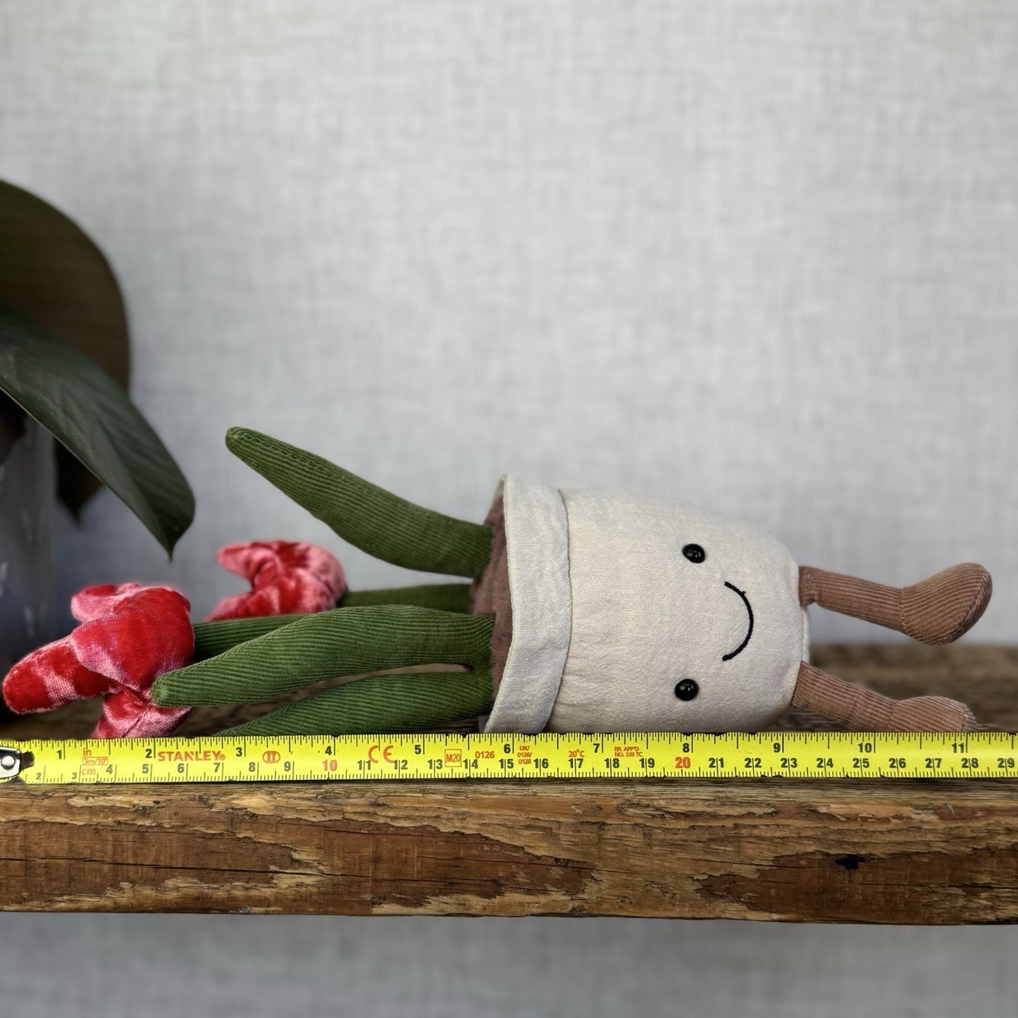 Jellycat Amuseable Tulip - New Without Tags Potted Tulip Plant Older Style 12"