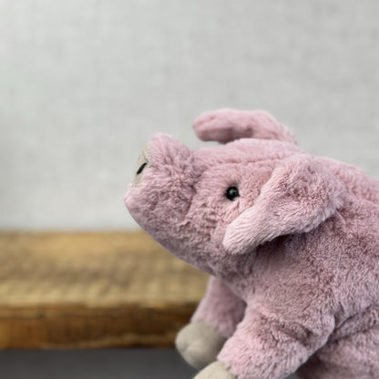 Jellycat Small Parker Piglet - Small Retired Pig Soft Toy Beanie Pink Piglet #2
