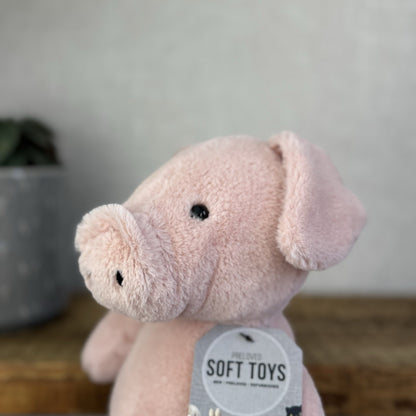 Jellycat Nimbus Pig - Chunky Retired Pink Piglet Soft Toy Plush Rare 9”