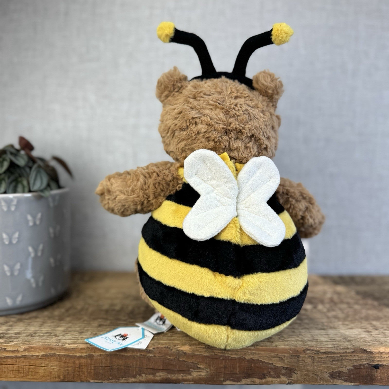 Bumblebee Bartholemew Bear Jellycat - New With Tags Bee Bear Soft Toy NWT 12"