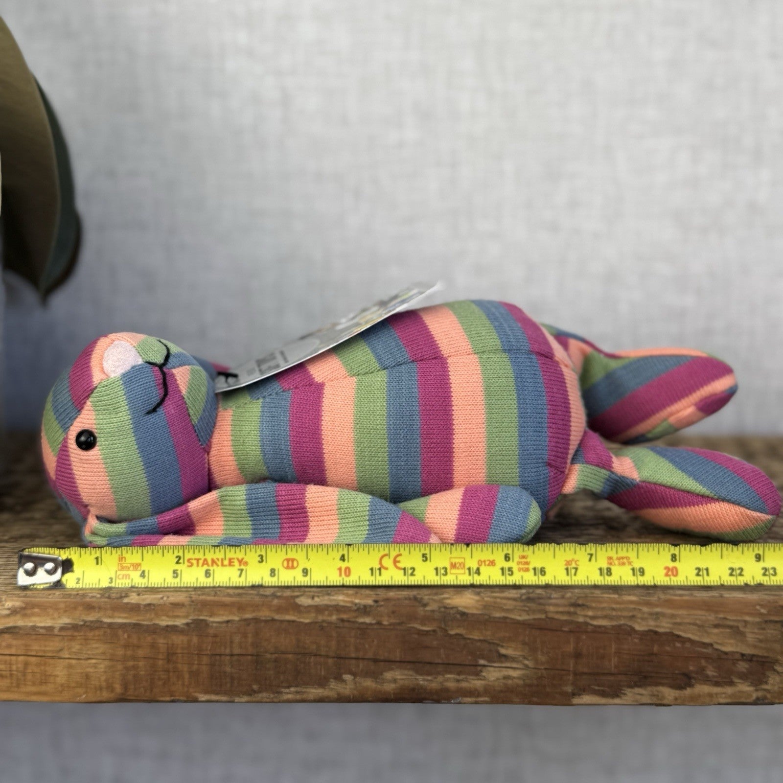 Jellycat Special Edition Natalia Bashful Bunny Jellycat - Striped Rainbow Rabbit